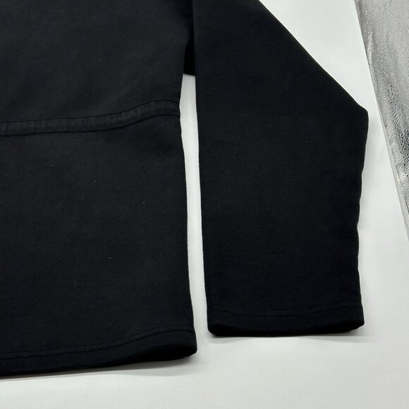 Varley Freya Women’s Size Medium Black Rolled High Neck Athleisure Sweatshirt - Picture 9 of 11